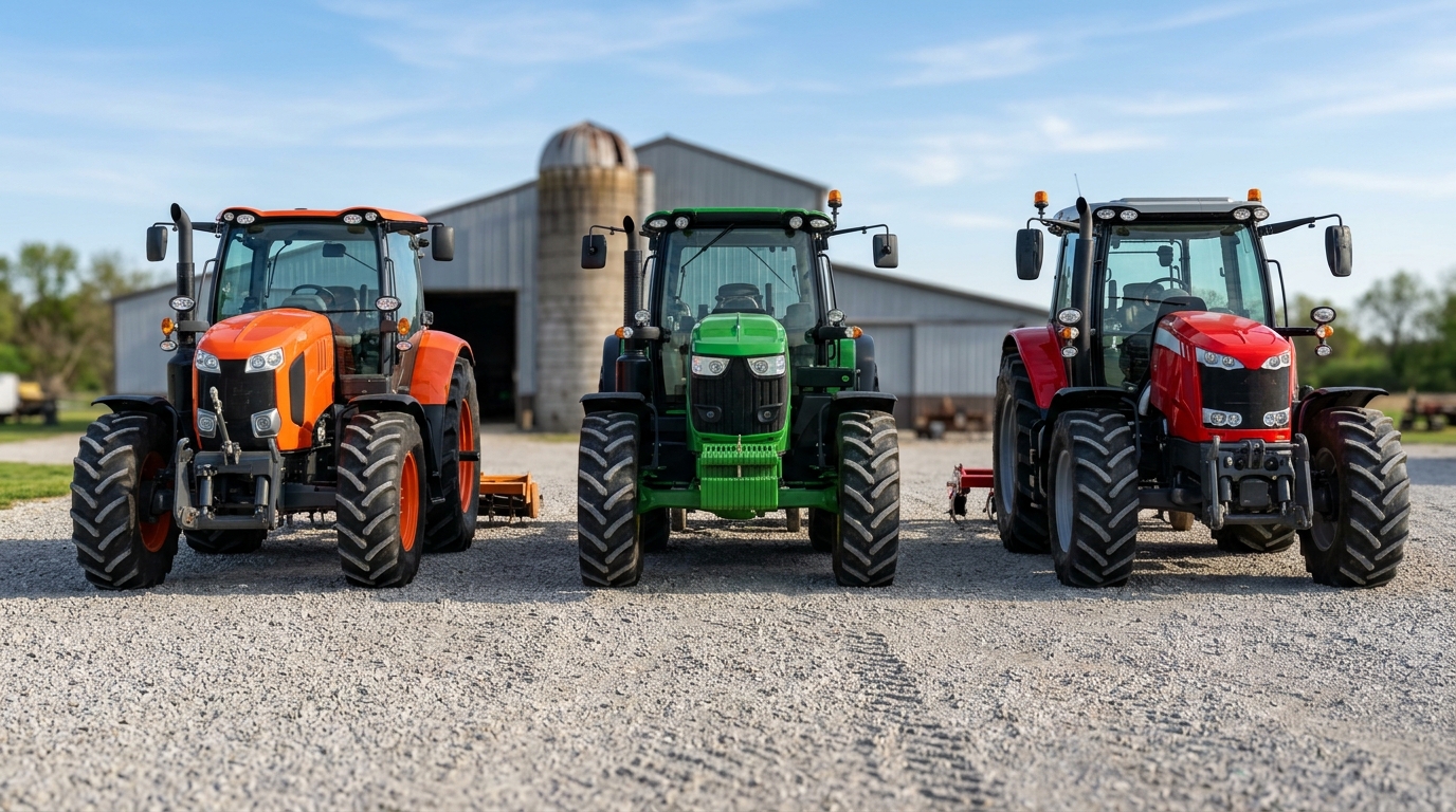 Veg4T đánh giá và so sánh các dòng máy cày Kubota, Yanmar, John Deere